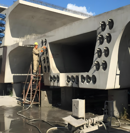 二道压浆料施工流程及注意事项